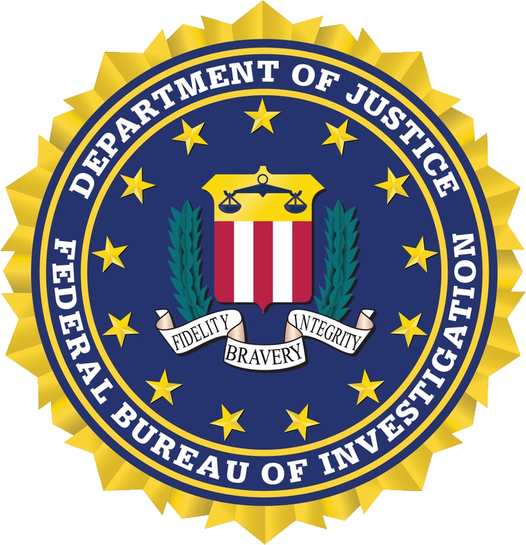 Logo of DOJ FBI seal